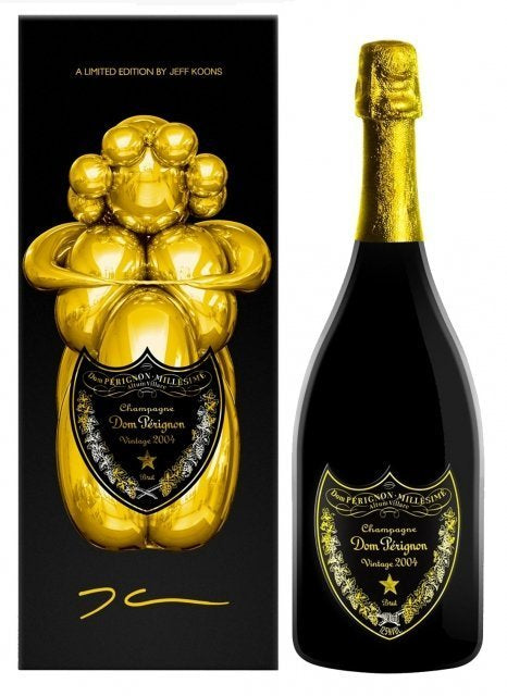Dom Perignon Vintage 2004 Edition Jeff Koons – Champagne Millesimato in Cofanetto