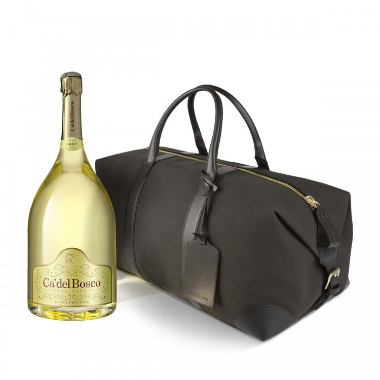 Ca’ del Bosco Cuvée Prestige Jeroboam con Borsone in Pelle – Franciacorta DOCG Extra Brut