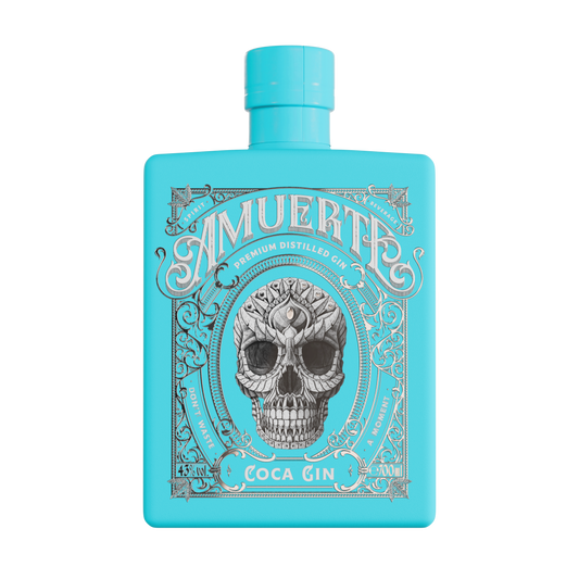 Gin Amuerte Light Blue 70cl | Premium Coca Leaf Gin Esotico | PFChampagne
