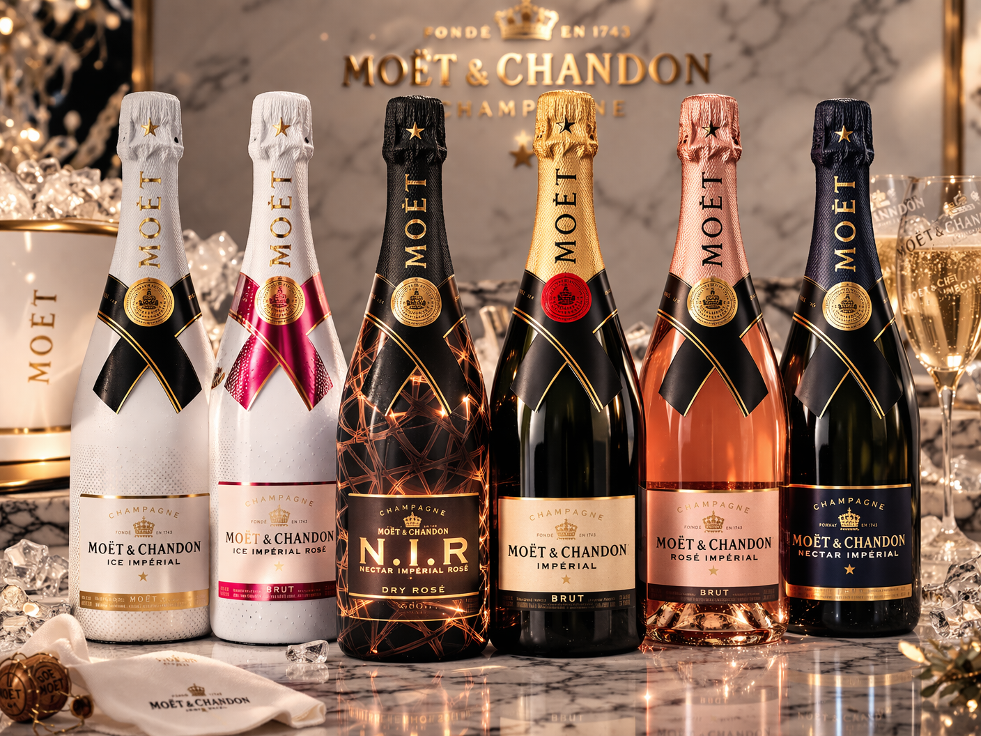 Moët Box Champagne – Collezione Completa Moët & Chandon