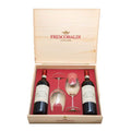 Marchese de’ Frescobaldi Castiglioni Chianti – Cassetta in Legno con 2 Bottiglie e 2 Calici